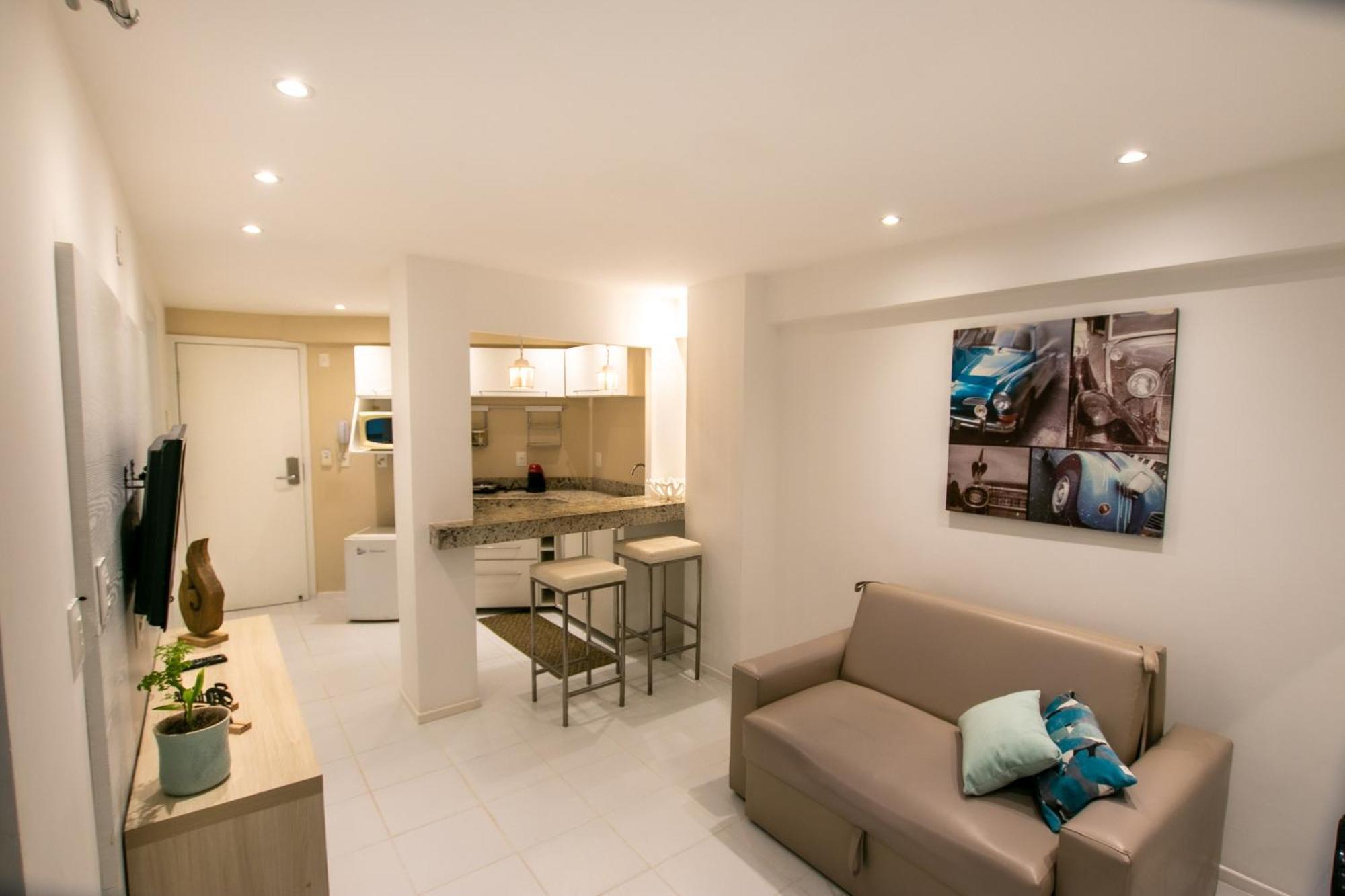 Kings Flat - Apartamentos Com Conforto Beira Mar 나탈 객실 사진