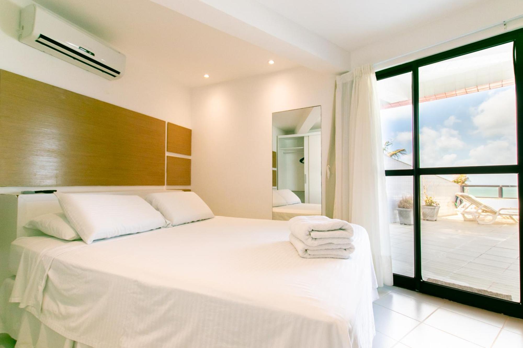 Kings Flat - Apartamentos Com Conforto Beira Mar 나탈 객실 사진